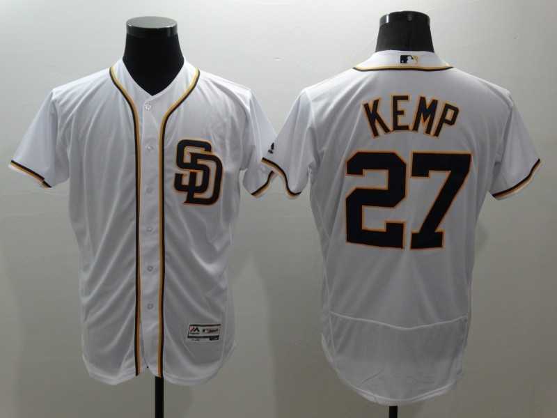 San Diego Padres #27 Matt Kemp White 2016 Flexbase Collection Stitched Baseball Jersey,We sell and wholesale San Diego Padres #27 Matt Kemp White 2016 Flexbase Collection Stitched Baseball Jersey on line form chian!